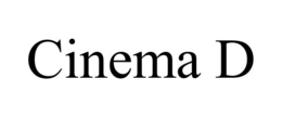 CINEMA D trademark