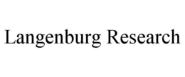 LANGENBURG RESEARCH trademark