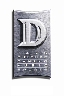 D CARS CULTURE GAMING MUSIC SPORTS trademark