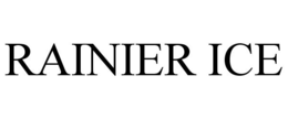 RAINIER ICE trademark