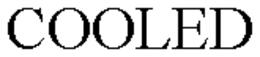 COOLED trademark