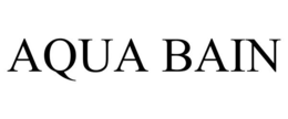 AQUA BAIN trademark