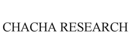 CHACHA RESEARCH trademark
