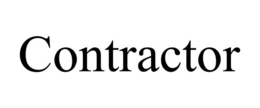 CONTRACTOR trademark