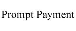 PROMPT PAYMENT trademark