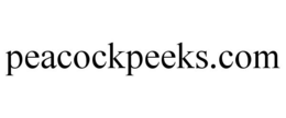 PEACOCKPEEKS.COM trademark