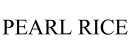 PEARL RICE trademark