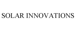 SOLAR INNOVATIONS trademark