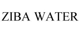 ZIBA WATER trademark