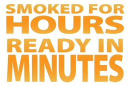 SMOKED FOR HOURS READY IN MINUTES trademark