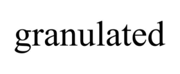 GRANULATED trademark