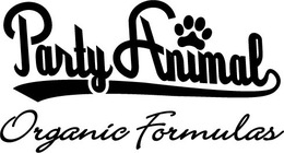 PARTY ANIMAL ORGANIC FORMULAS trademark