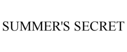 SUMMER'S SECRET trademark
