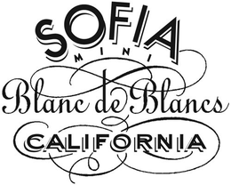 SOFIA MINI BLANC DE BLANCS CALIFORNIA trademark