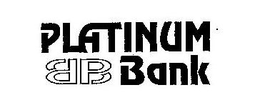 PLATINUM BANK BB trademark