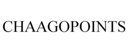 CHAAGOPOINTS trademark