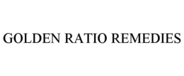 GOLDEN RATIO REMEDIES trademark