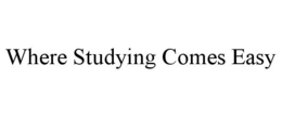 WHERE STUDYING COMES EASY trademark