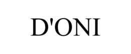 D'ONI trademark