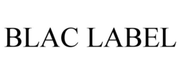 BLAC LABEL trademark