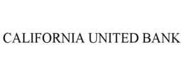 CALIFORNIA UNITED BANK trademark