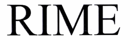 RIME trademark