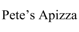 PETE'S APIZZA trademark