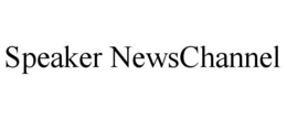 SPEAKER NEWSCHANNEL trademark