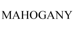 MAHOGANY trademark