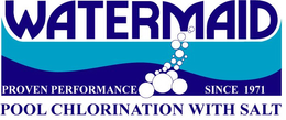 WATERMAID PROVEN PERFORMANCE SINCE 1971POOL CHLORINATION WITH SALT trademark