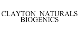 CLAYTON NATURALS BIOGENICS trademark