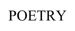 POETRY trademark