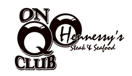 ON Q CLUB HENNESSY'S STEAK & SEAFOOD trademark