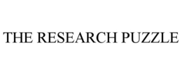 THE RESEARCH PUZZLE trademark