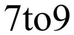 7TO9 trademark