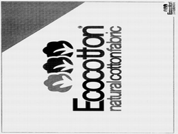 ECOCOTTON NATURALCOTTONFABRIC trademark