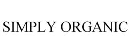 SIMPLY ORGANIC trademark
