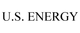 U.S. ENERGY trademark