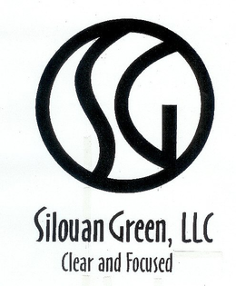 SG SILOUAN GREEN, LLC CLEAR AND FOCUSED trademark