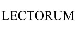 LECTORUM trademark