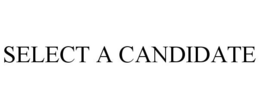 SELECT A CANDIDATE trademark