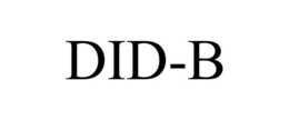 DID-B trademark