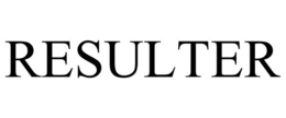 RESULTER trademark