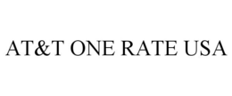 AT&T ONE RATE USA trademark