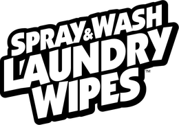 SPRAY & WASH LAUNDRY WIPES trademark