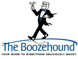 THE BOOZEHOUND YOUR GUIDE TO EVERYTHING DELICIOUSLY BOOZY trademark