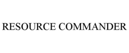RESOURCE COMMANDER trademark