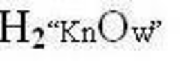 H2"KNOW" trademark