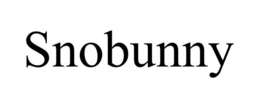 SNOBUNNY trademark
