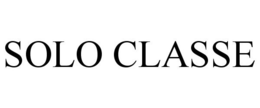SOLO CLASSE trademark